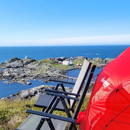 Lyxtält Haramsoy One Night Glamping- Island Life North- Overnight In A Tent Set Up In Nature- Perfect To Get To Know Norwegian Friluftsliv- Enjoy A Little Glamorous Adventure *